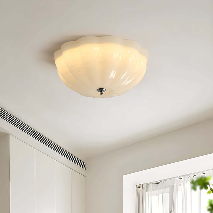 Plafonnier Coquille Opale - Luminaire Intérieur Design
