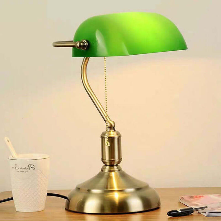 Lampe De Table En Verre De Style Européen