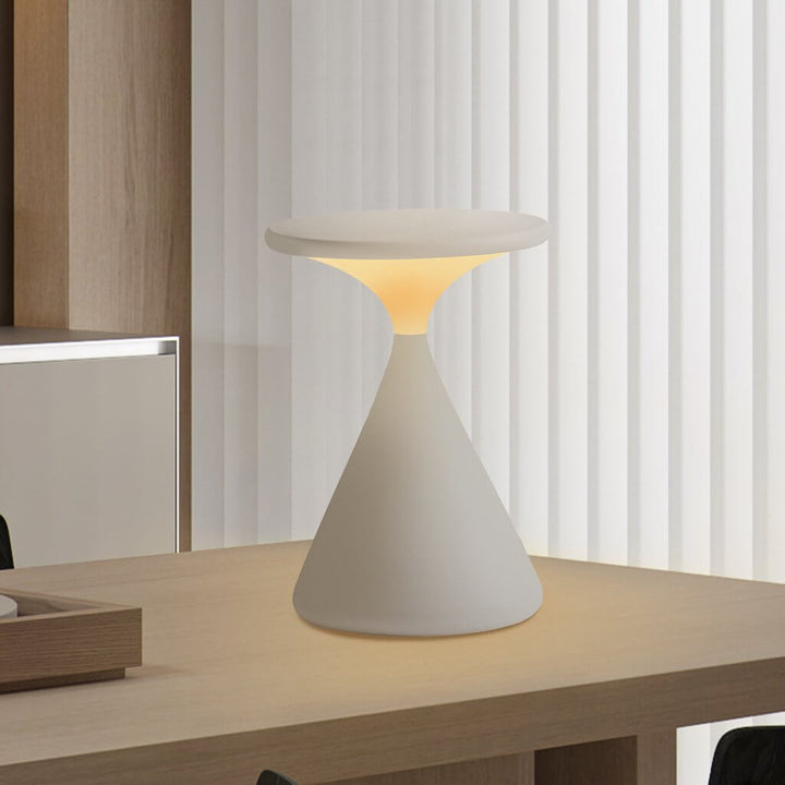 Lampe de table sans fil design sablier