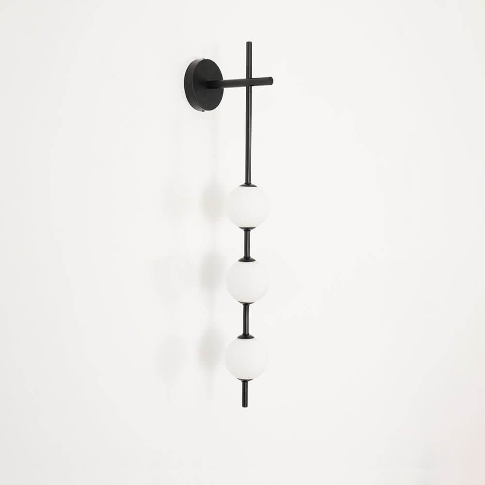 Applique Murale Globe Vertical - Éclairage Minimaliste Chic