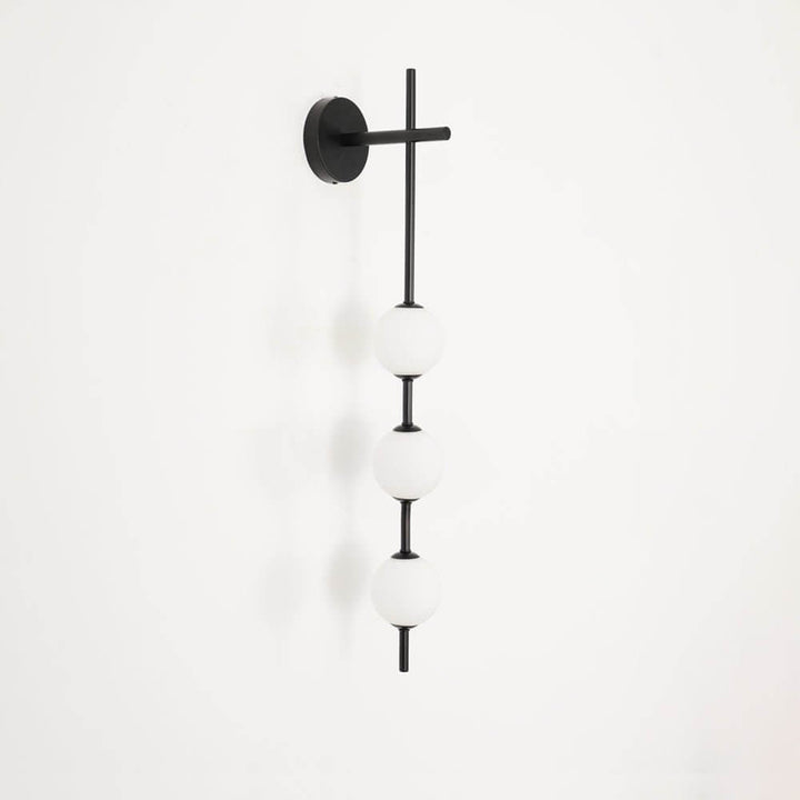 Applique Murale Globe Vertical - Éclairage Minimaliste Chic