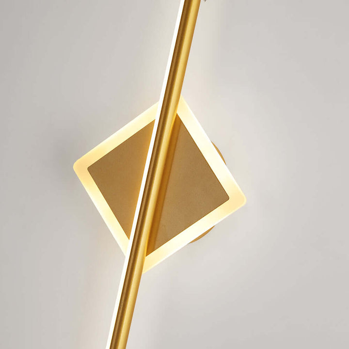 Applique Led Leigh Moderne Ronde/Carrée