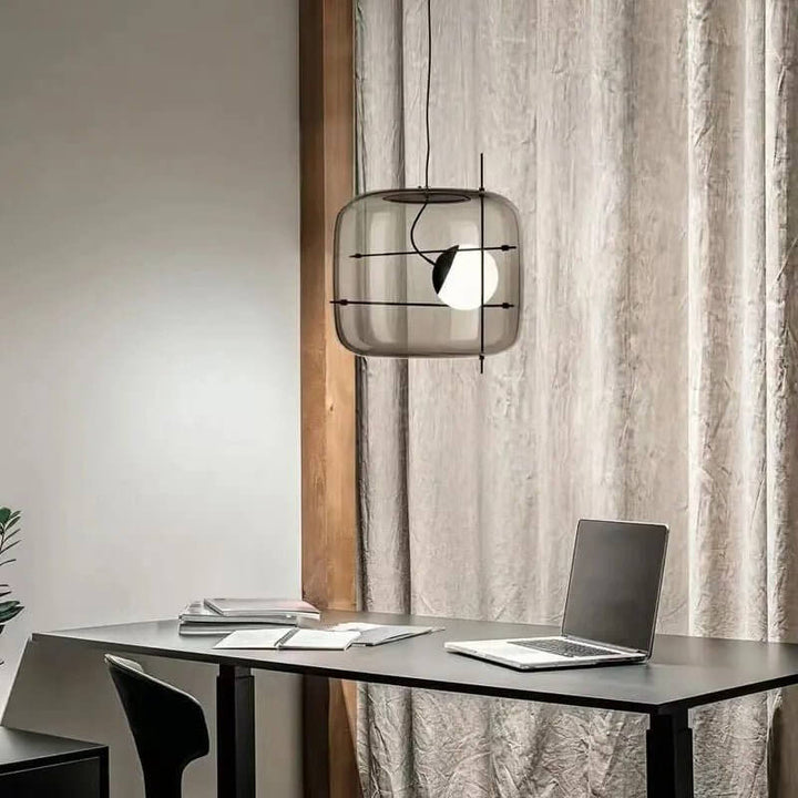 Lampe Pendante En Verre Plot