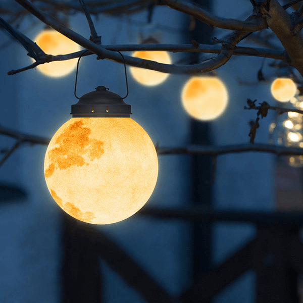 Suspension Luminaire Extérieure LED Moderne - Décoration Lumineuse Jardin
