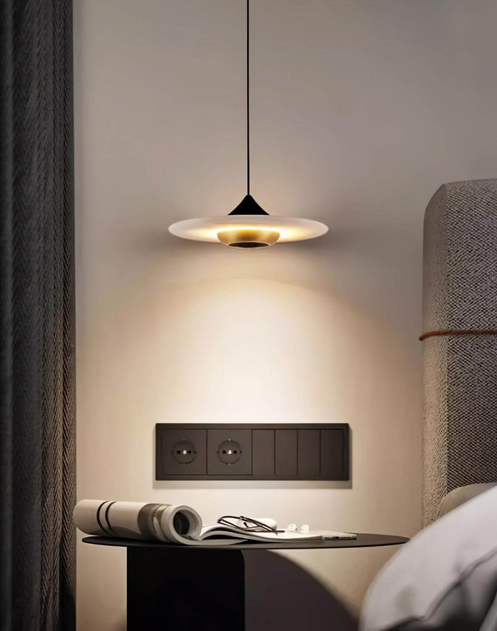 Lampe Pendante En Marbre Flying Saucer