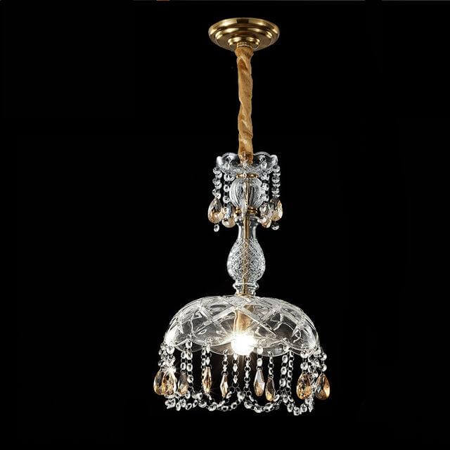 Suspension Lumineuse Cristal - Déco Intérieure