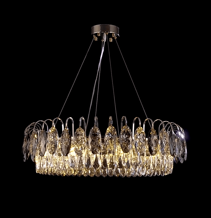 Lustre Cristal K9 - Éclat Moderne & Classique