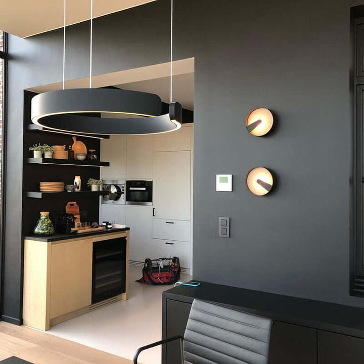 Suspension LED Ronde Moderne - Éclairage Intérieur Design