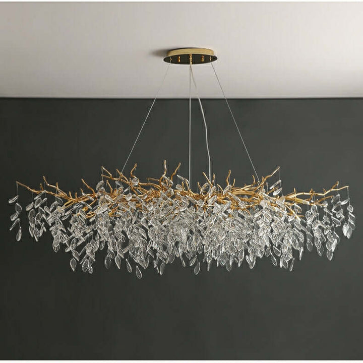 Lustre Cristal Français - Élégant & Lumineux