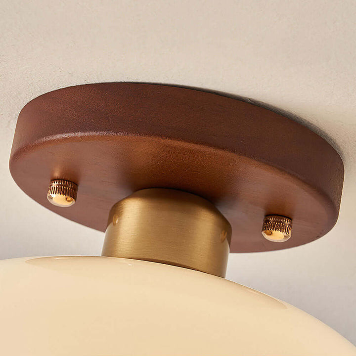 Blanc Vintage Petit Plafonnier De Couloir
