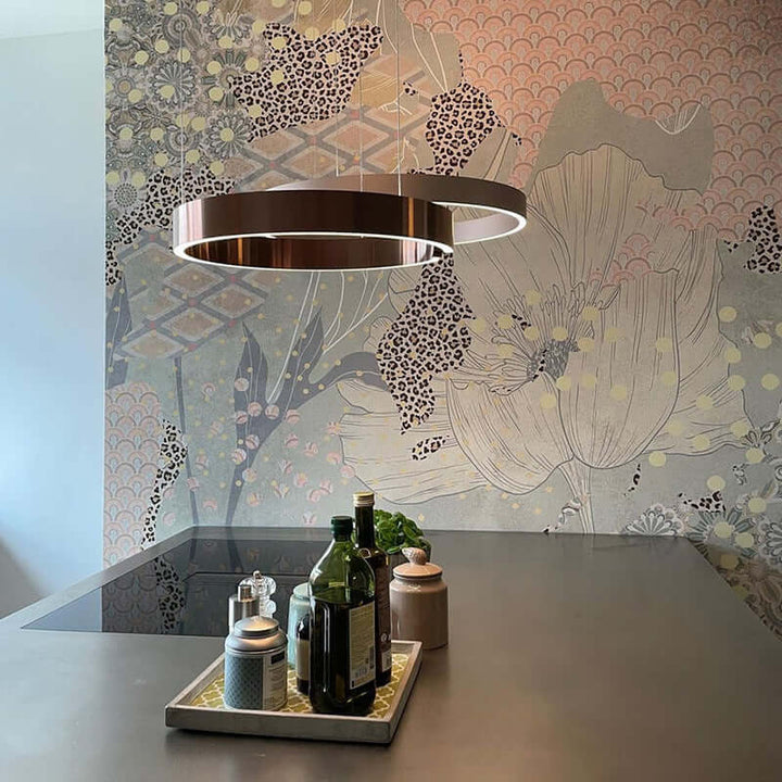 Suspension LED Ronde Moderne - Éclairage Intérieur Design