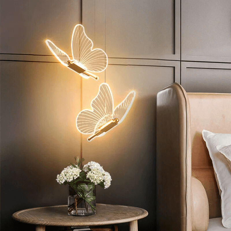 Lampe À Suspendre En Forme De Papillon