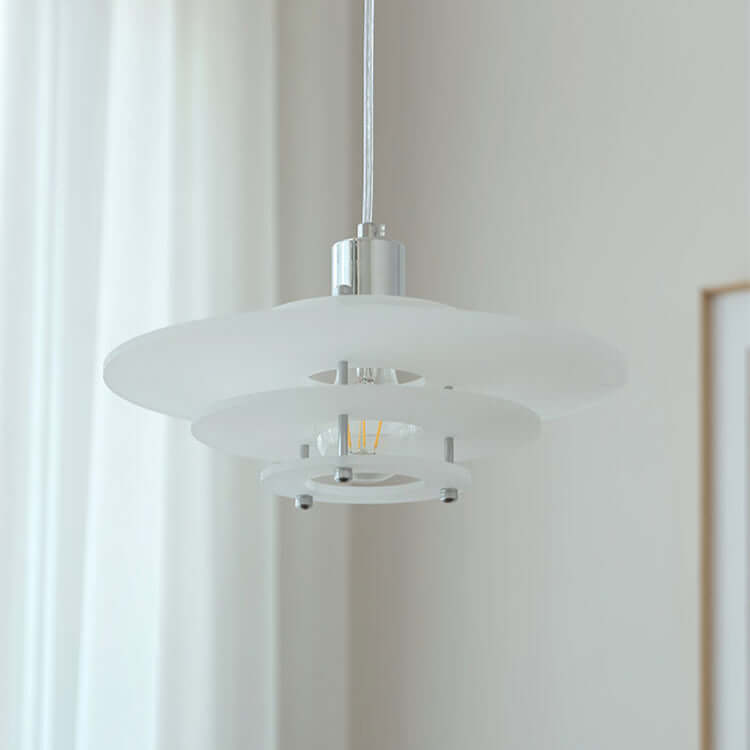Moderne Ufo Forme Lustre Vintage Suspension