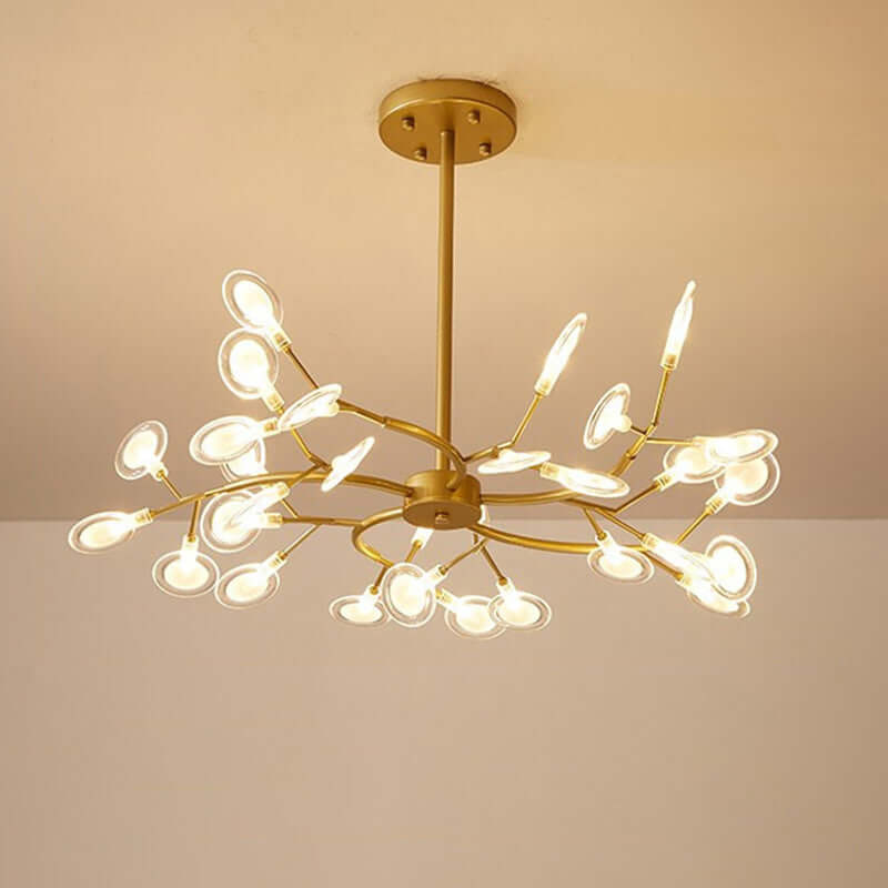 Lustre Lumineux à Branches - Éclairage Moderne