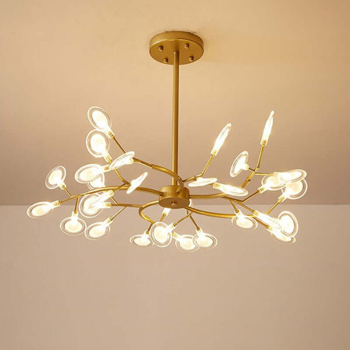 Lustre Lumineux à Branches - Éclairage Moderne