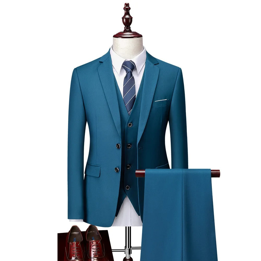 Ensemble Costume 3 Pièces Homme - Élégance et Confort Formels
