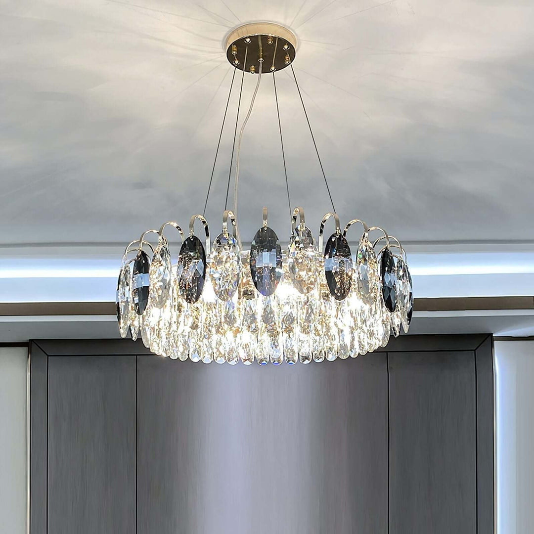 Lustre Cristal K9 - Éclat Moderne & Classique