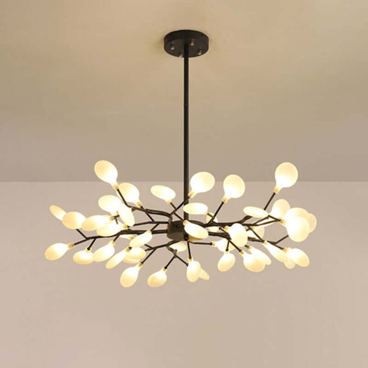 Simplicité D'Un Lustre À Lucioles Ramifié