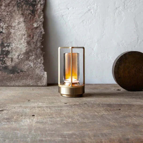 Lampe de Table LED Rechargeable Sans Fil - Décoration Lumineuse d'Ambiance