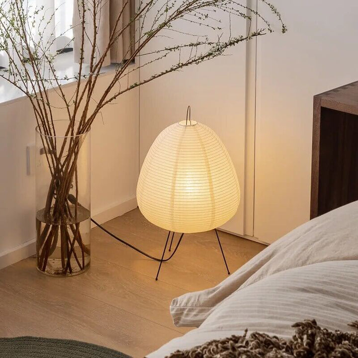 Lampe Papier Riz Japonaise - Décoration & Éclairage LED