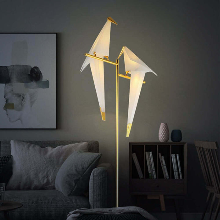 Lampe Oiseau Origami Magnétique: Déco & Éclairage