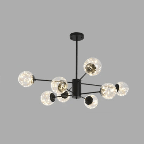 Suspension Luminaire Boules de Verre - Éclat Moderne