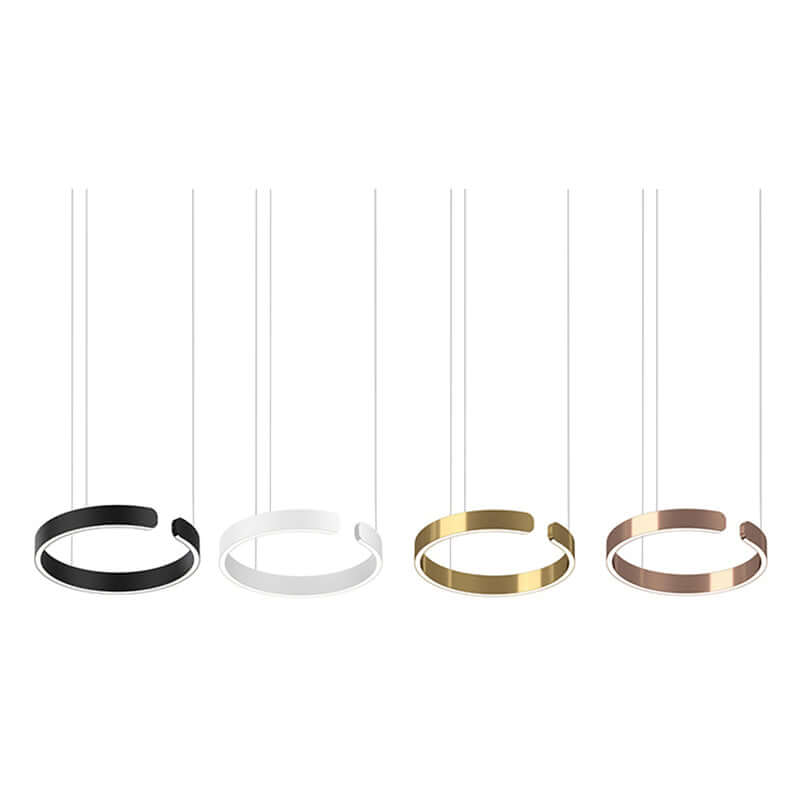 Suspension LED Ronde Moderne - Éclairage Intérieur Design