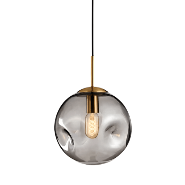 Brikey - Lampe Suspendue Sphérique En Verre