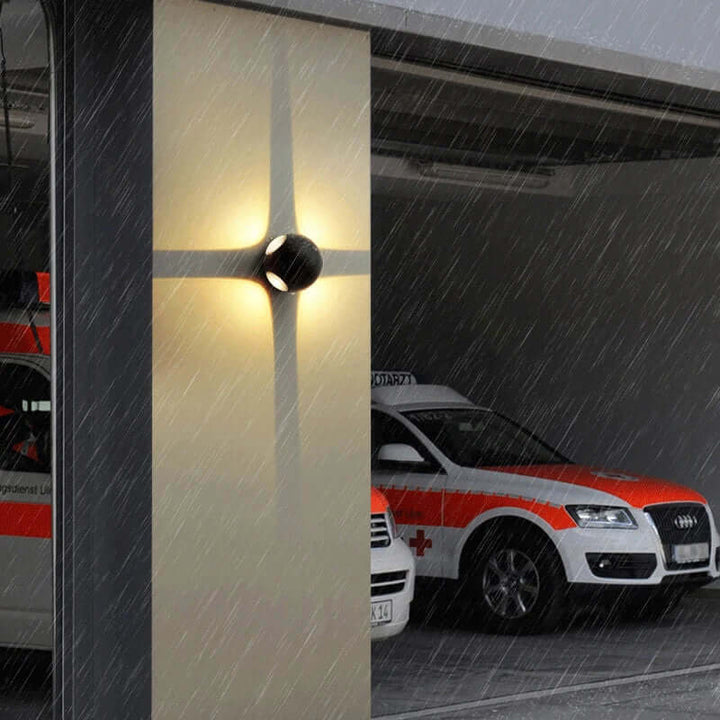 Luminaire Mural Sphérique en Aluminium - Éclairage Intérieur Moderne