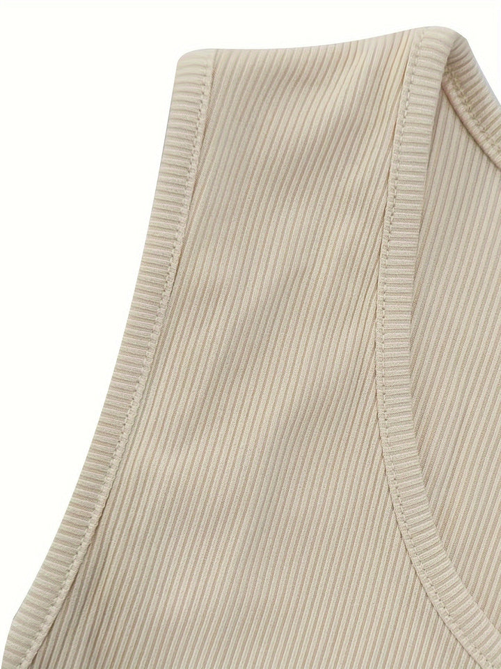 "Débardeur d'été homme en polyester respirant, coupe slim, style décontracté, idéal pour les journées chaudes"