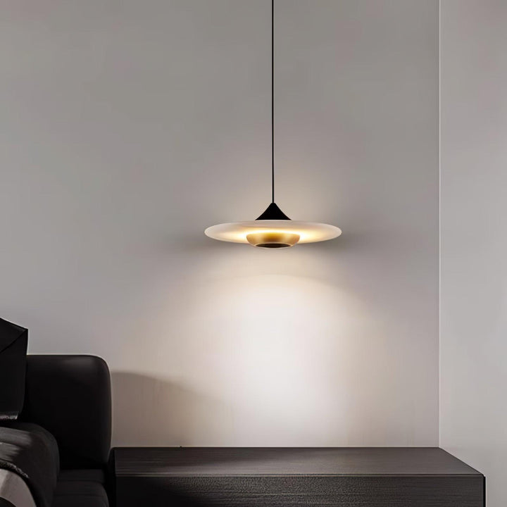 Lampe Pendante En Marbre Flying Saucer