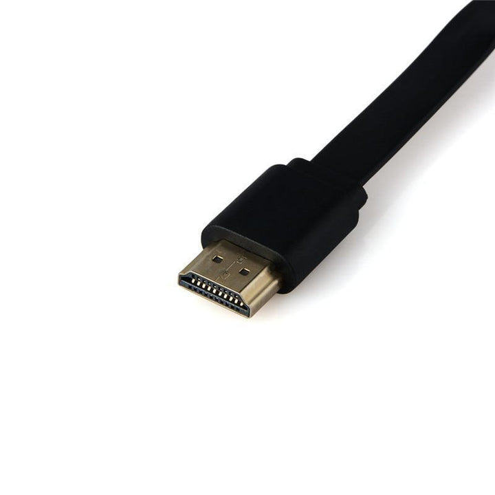Diffuseur vidéo 1080p noir compact, connecté HDMI et Wi-Fi, pour streaming HD depuis Android, iPhone sur TV.