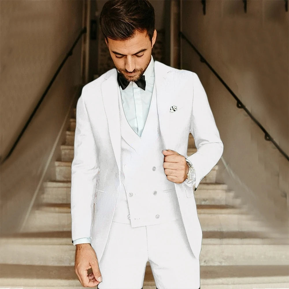 Costume Homme 3 Pièces Slim | Luxe et Élégance Formelle