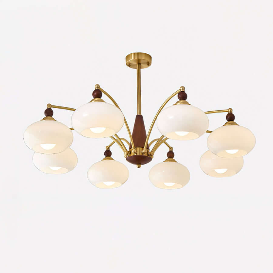 Lustre Rétro Industriel - Éclairage Vintage 3/5/8 Lumières
