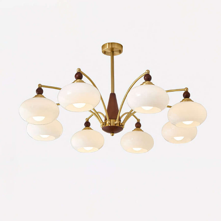 Lustre Rétro Industriel - Éclairage Vintage 3/5/8 Lumières