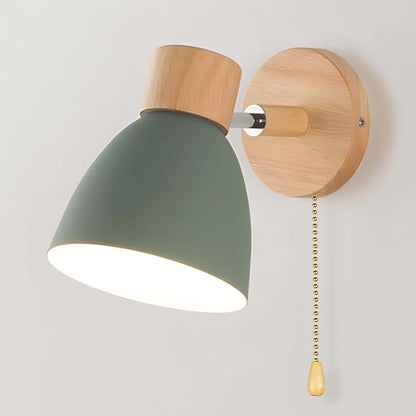 Lampe Murale Suspendue Nordique Moderne en Bois
