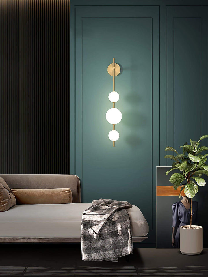 Lampe Murale À Globe Vertical