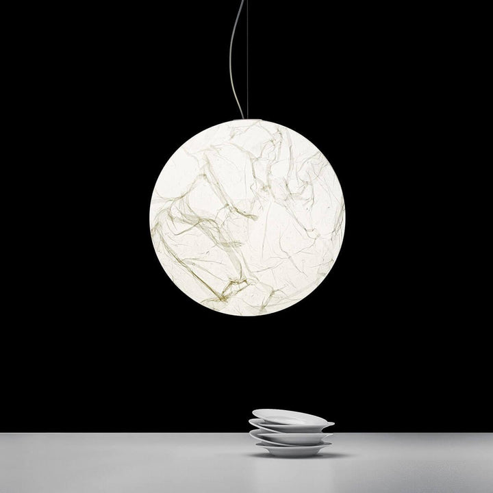 Lampe Pendante En Soie Moon