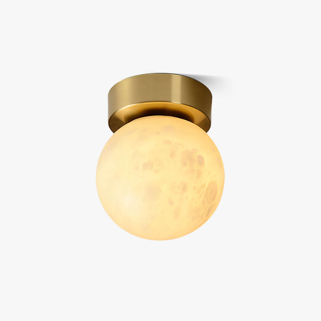 Plafonnier En Albâtre Lunaire