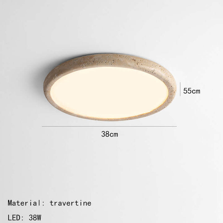 Plafonnier À Led En Pierre Naturelle