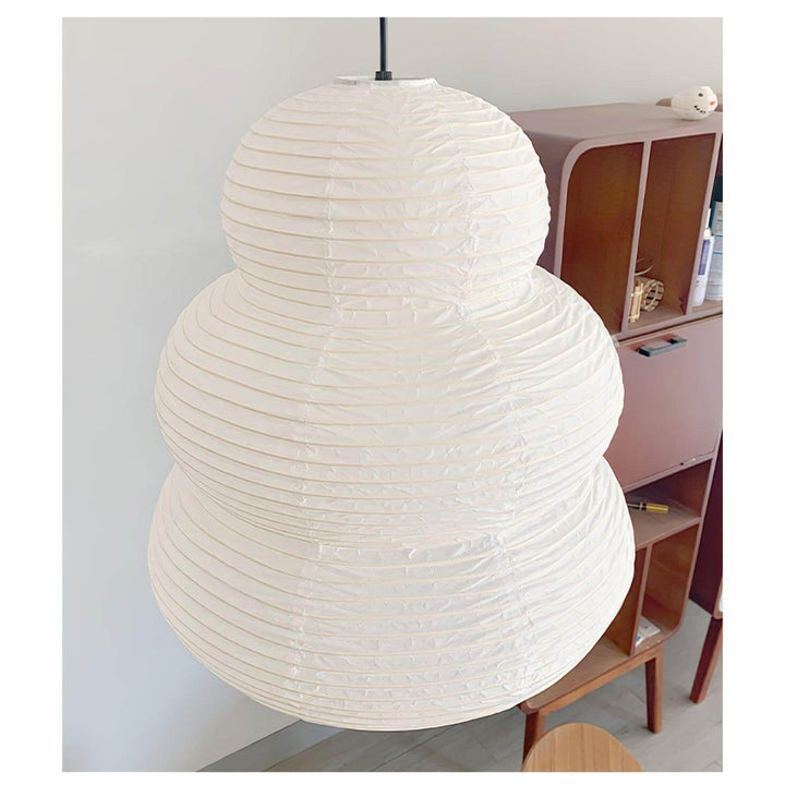 Suspension Lumineuse en Papier de Riz - Déco Intérieure