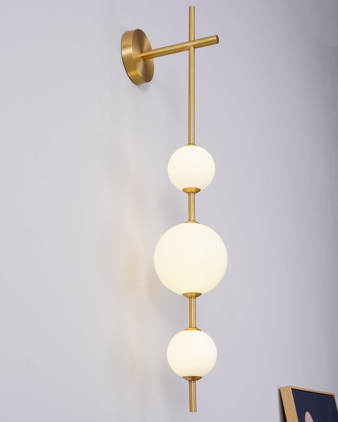Lampe Murale À Globe Vertical