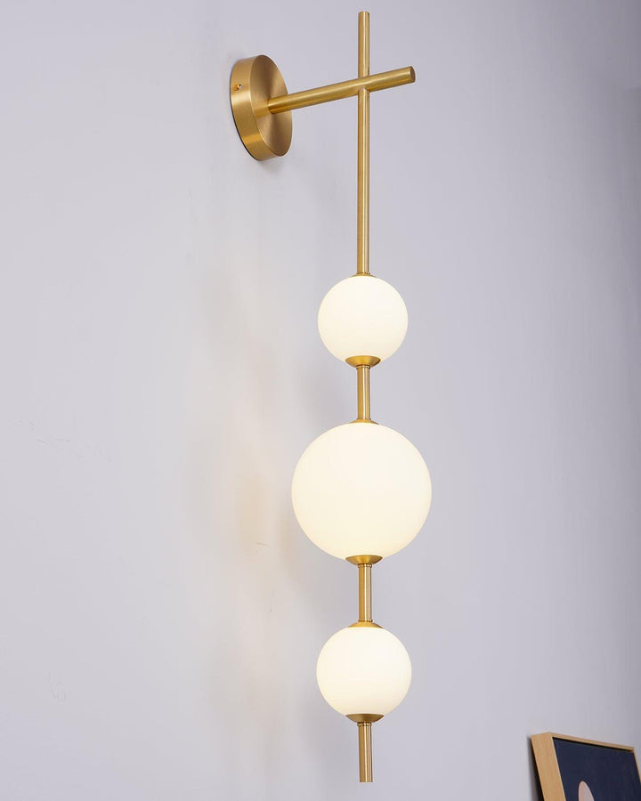 Lampe Murale À Globe Vertical