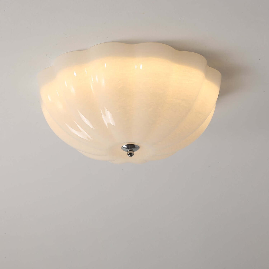 Plafonnier Coquille Opale - Luminaire Intérieur Design