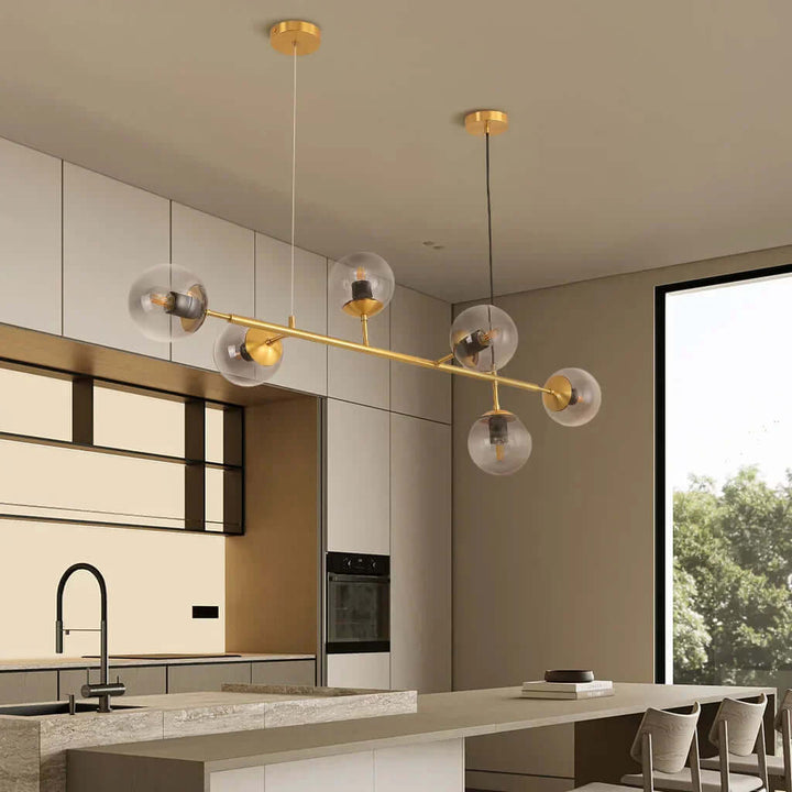 Suspension Orbe En Verre Anzo