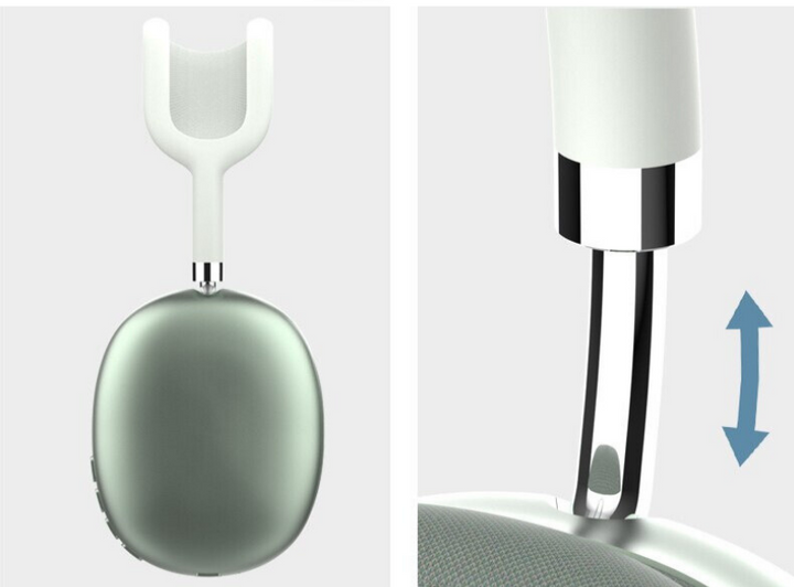 "Écouteurs sans fil noirs avec arceau ajustable, design ergonomique et technologie Bluetooth pour un confort optimal"
