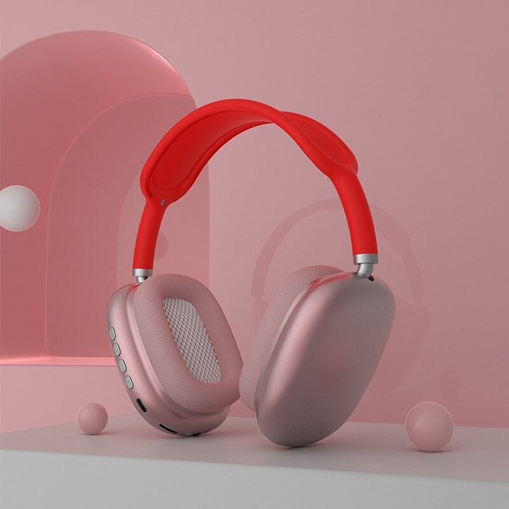 "Écouteurs sans fil noirs avec arceau ajustable, design ergonomique et technologie Bluetooth pour un confort optimal"
