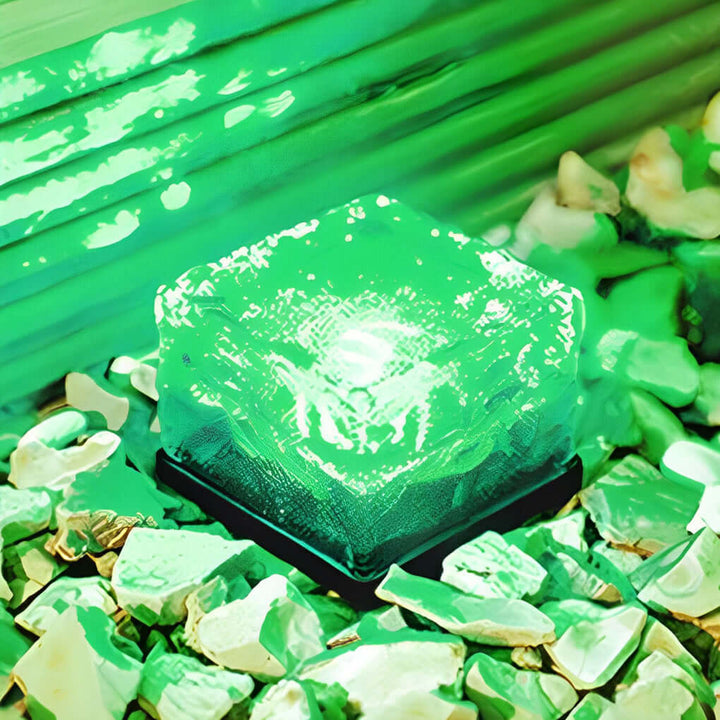 Lampe Solaire Extérieure Carrée - Éclairage LED Décoratif