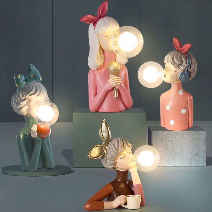 Lampe de Table Design Artisanal - Éclairage d'Ambiance