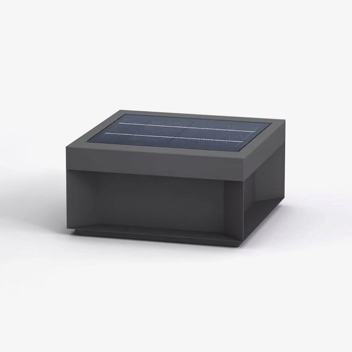 Boîtier Luminaire Extérieur - Éclairage Poteau Solaire LED